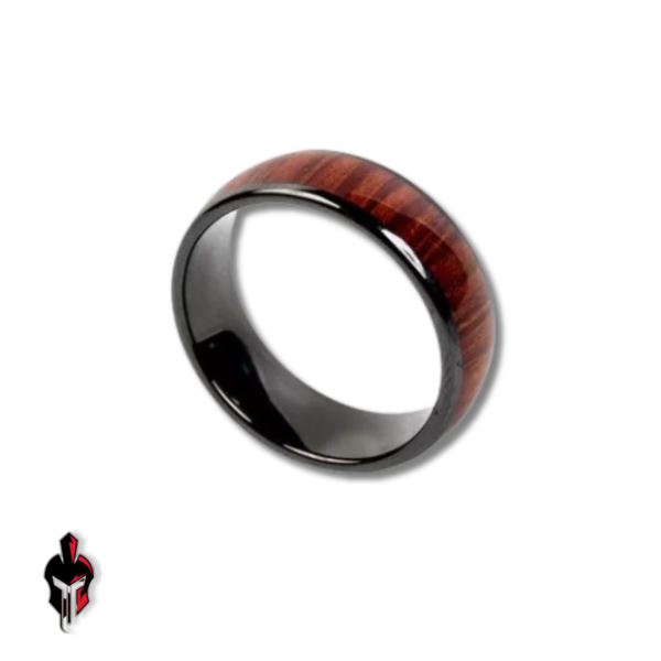 Wood RFID Ceramic Ring for gun and weapon safety system